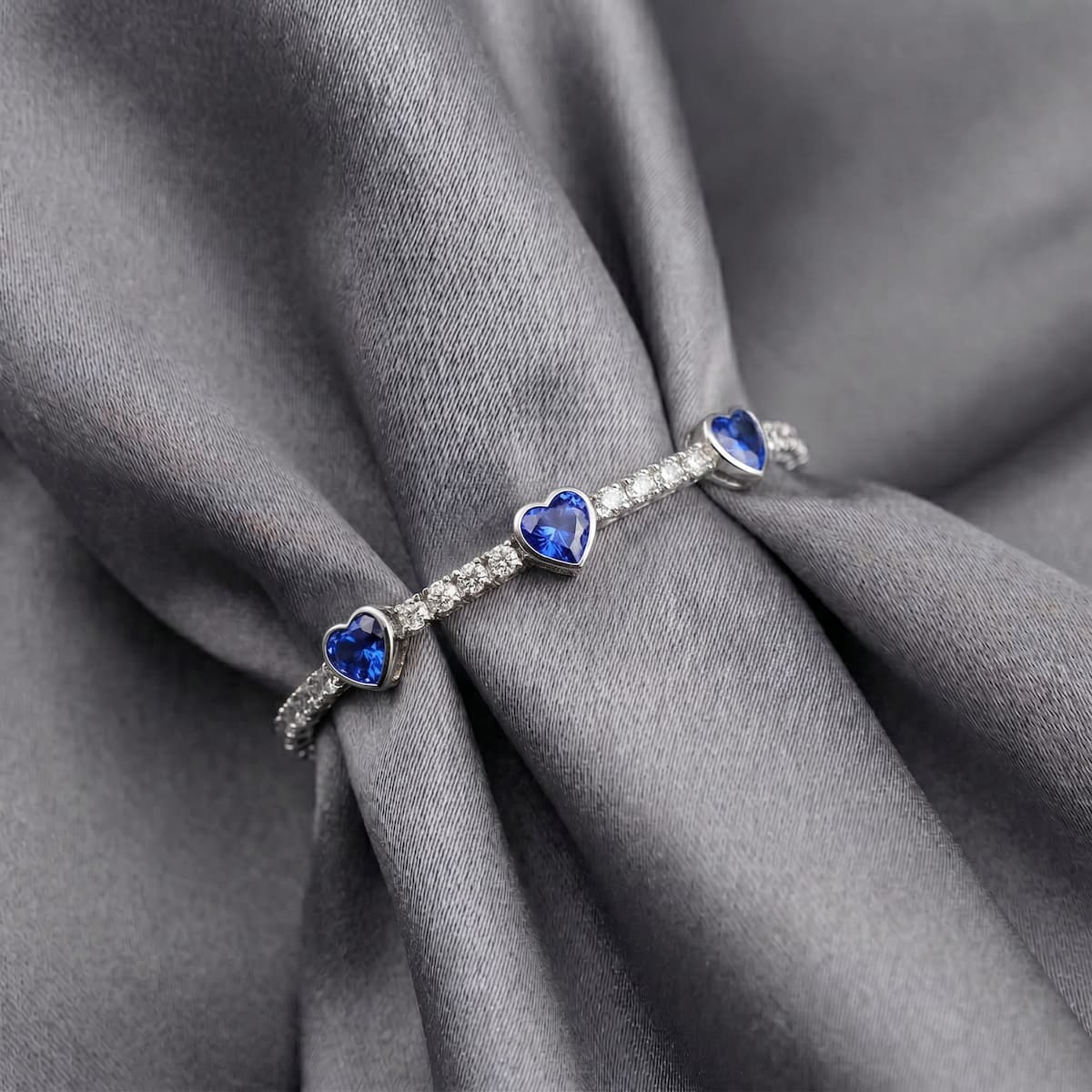 Hearts Tennis Bracelet