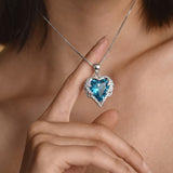 Ocean Heart Necklace