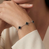 Black V.Clover Bracelet-S925