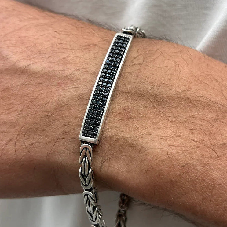 Black Zirconia King Bracelet