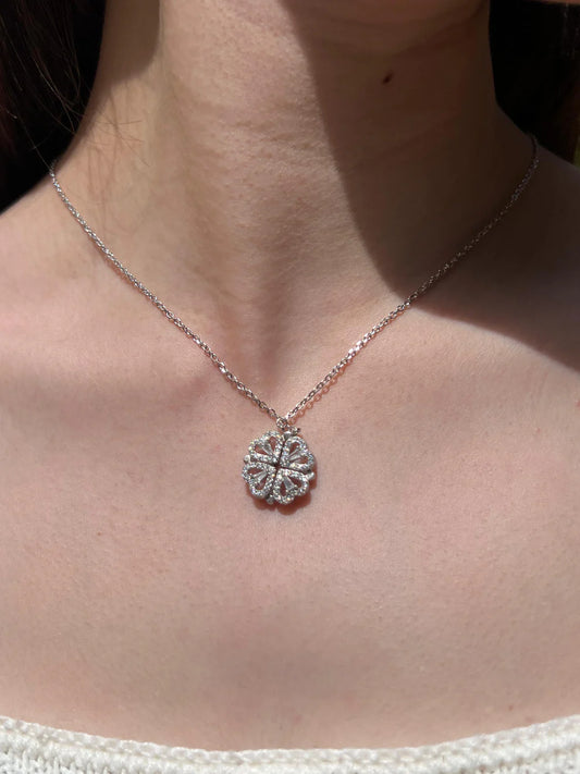 Multi Wearing Heart Necklace