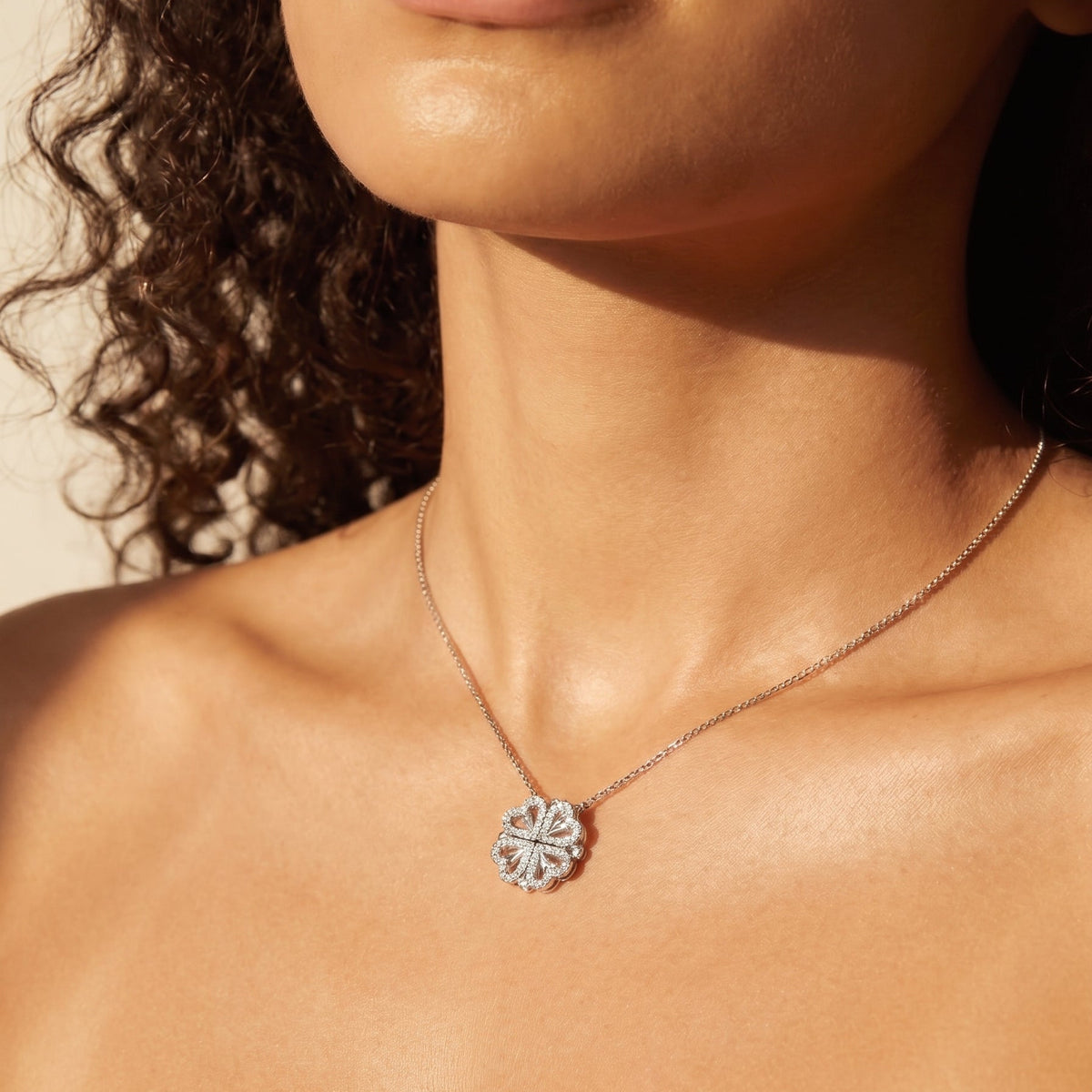 Multi Wearing Heart Necklace