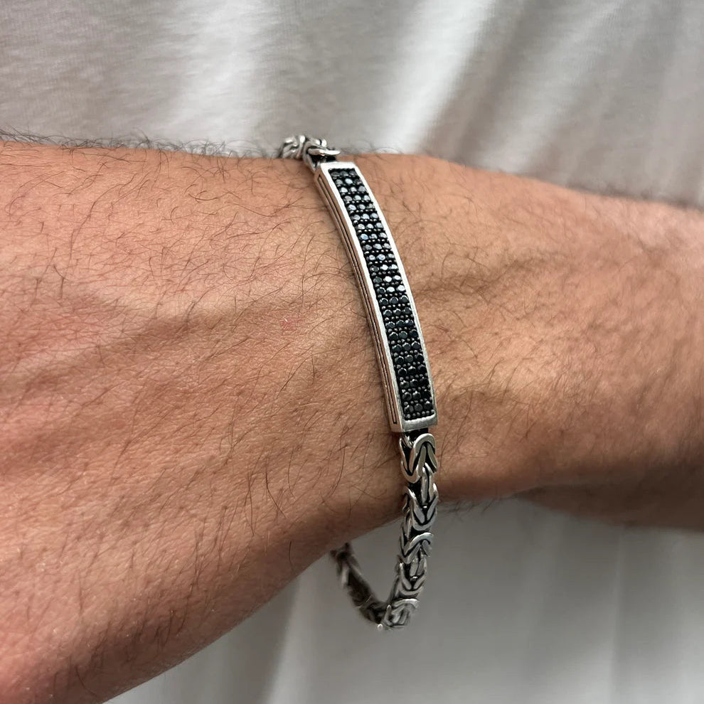 Black Zirconia King Bracelet