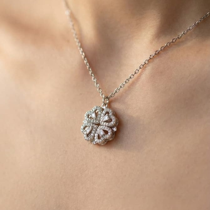 Multi Wearing Heart Necklace