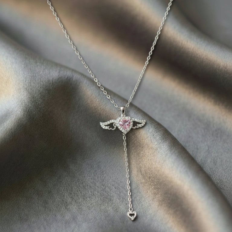 Winged Heart Necklace