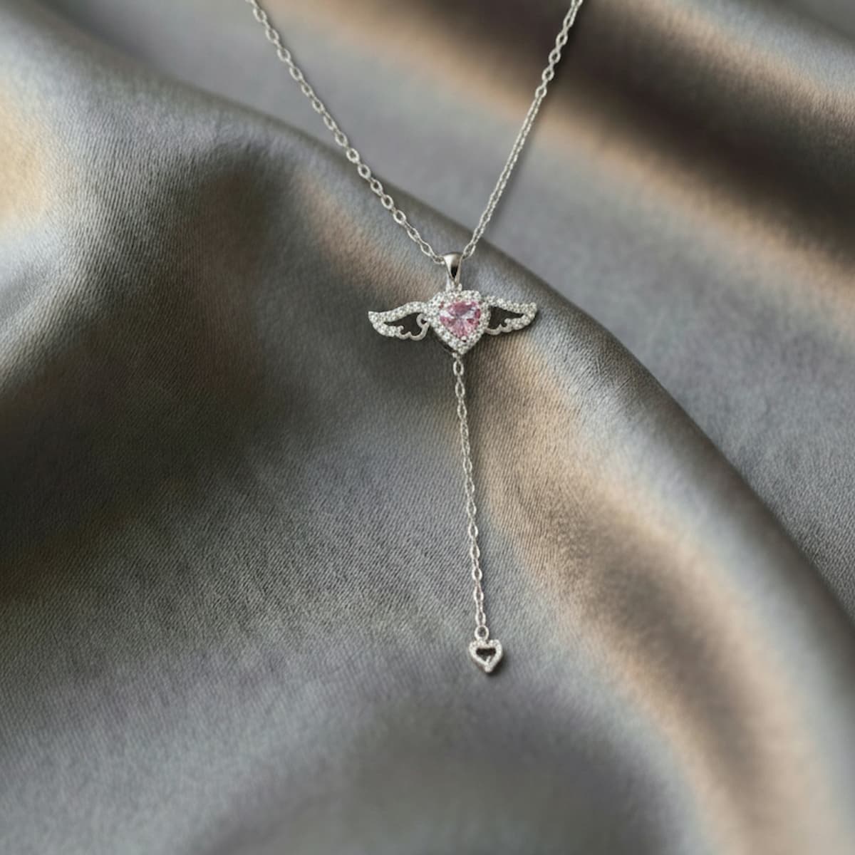 Winged Heart Necklace