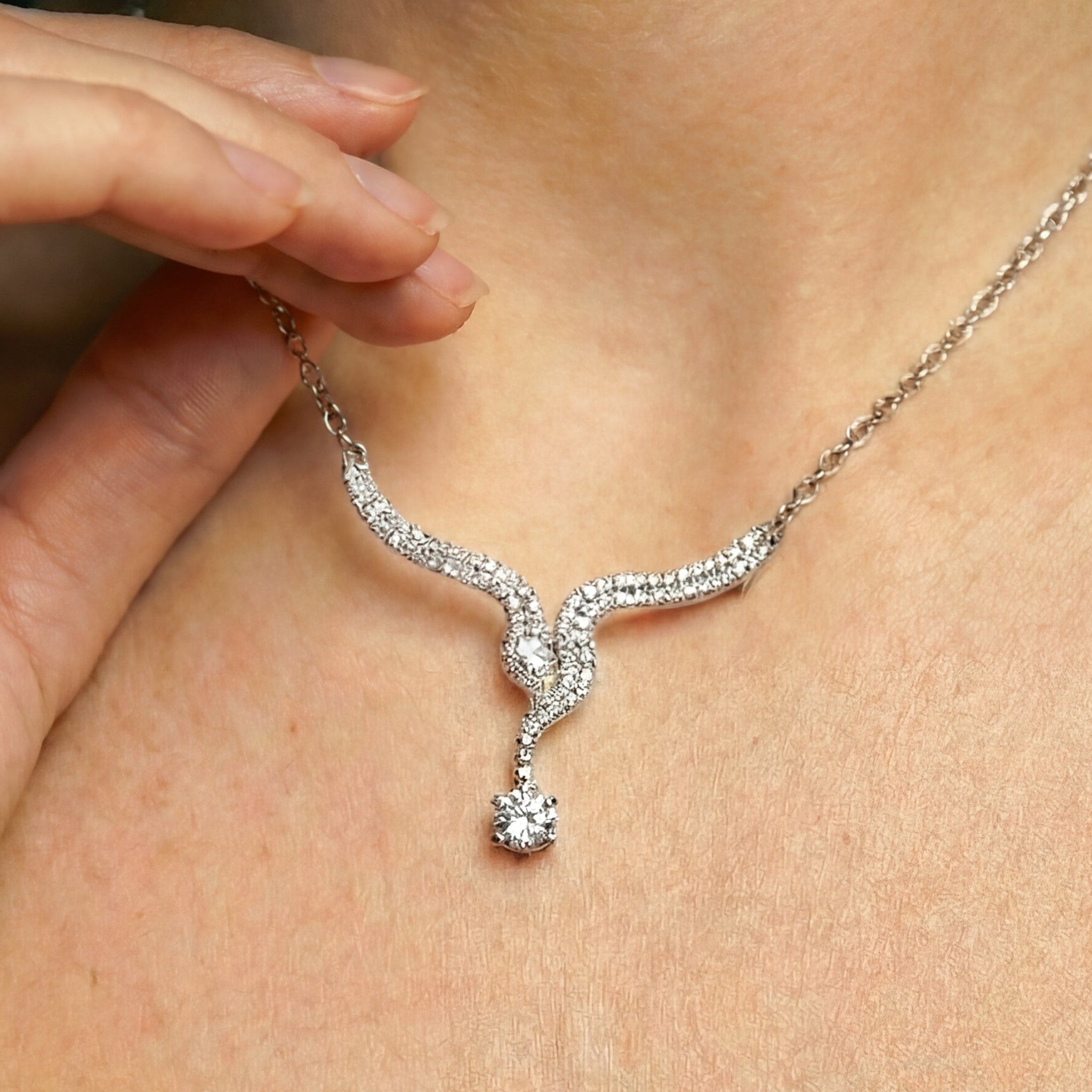 Snake's Kiss Necklace