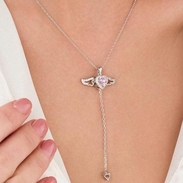 Winged Heart Necklace